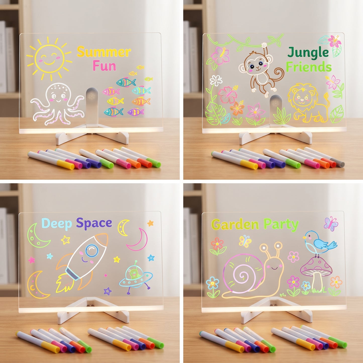 LittleArtist™ Kids Drawing Kit – Project, Trace & Create