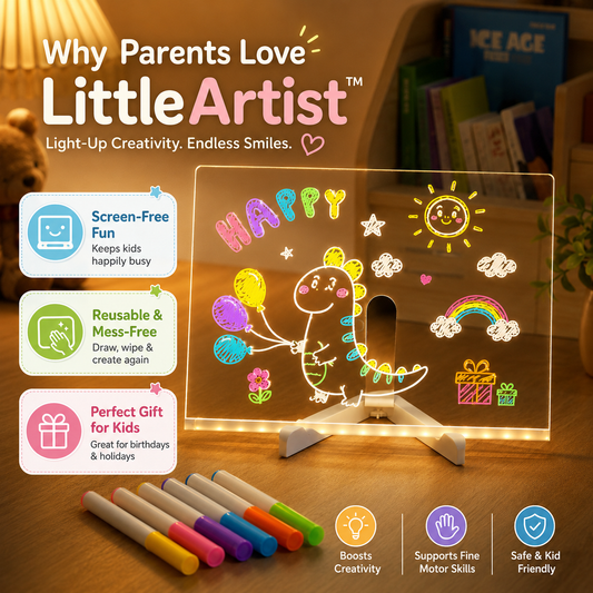 LittleArtist Light-Up Drawing Board